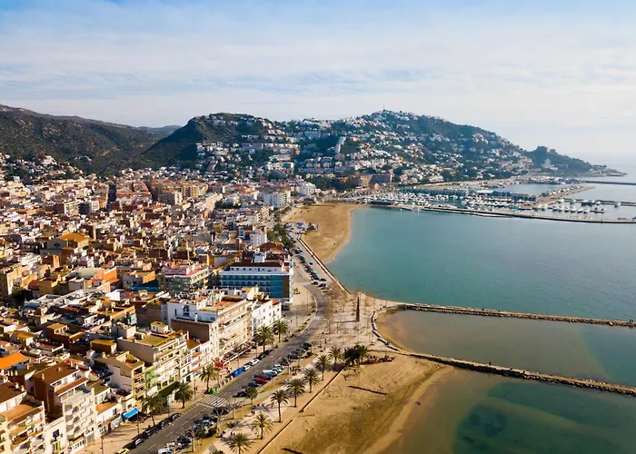 In Near Platja Dels Palangrers Апартаменты Росас